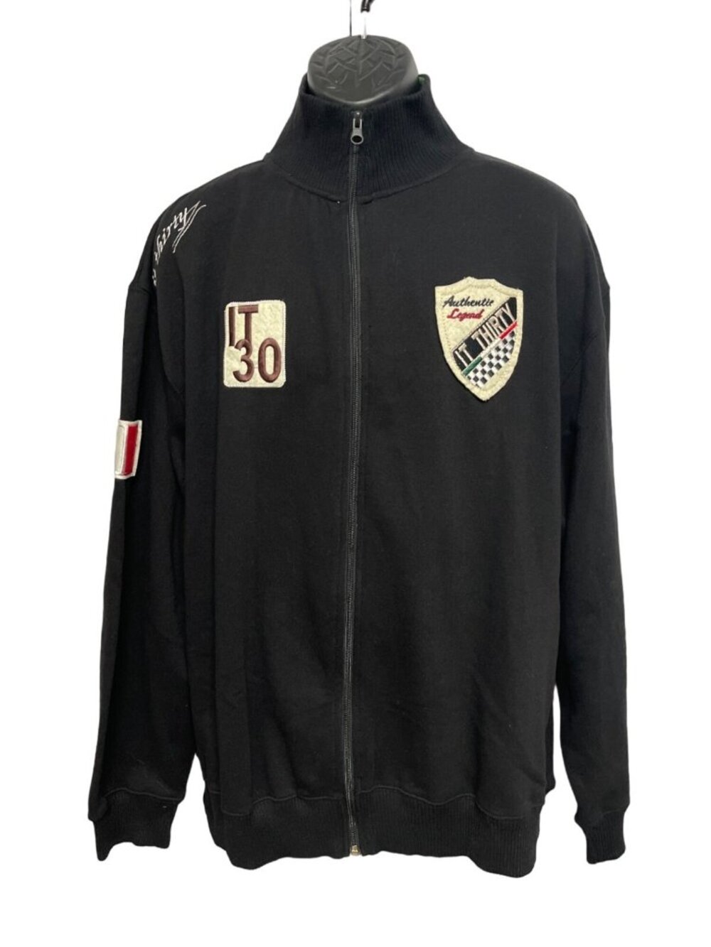 It 30 IT Thirty Jacket Sweatshirt Full Zip Mens XXL